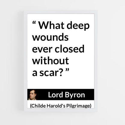 ap-lord byron-5 cadre Blanc