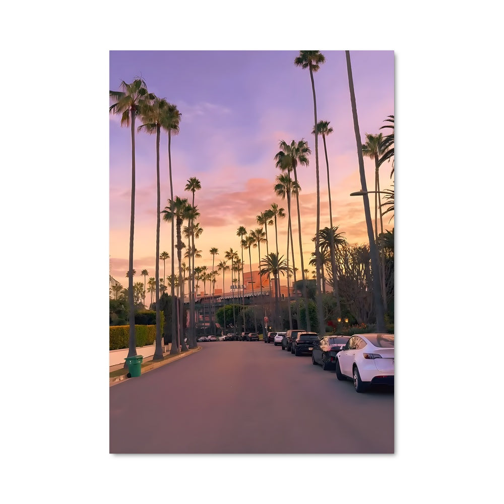 Poster Boulevard des Palmiers