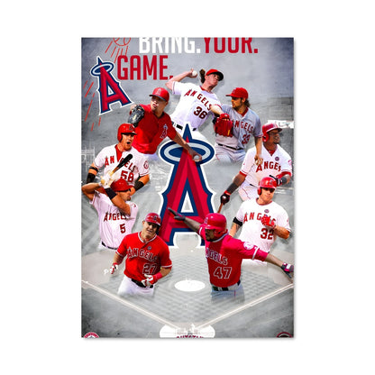 Poster Angels in the Outfield