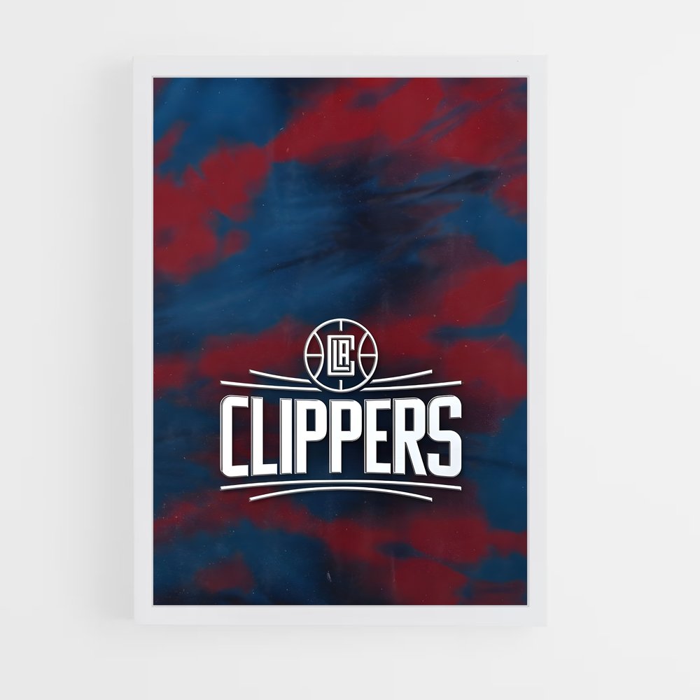 ap-los angeles clippers-10 cadre Blanc