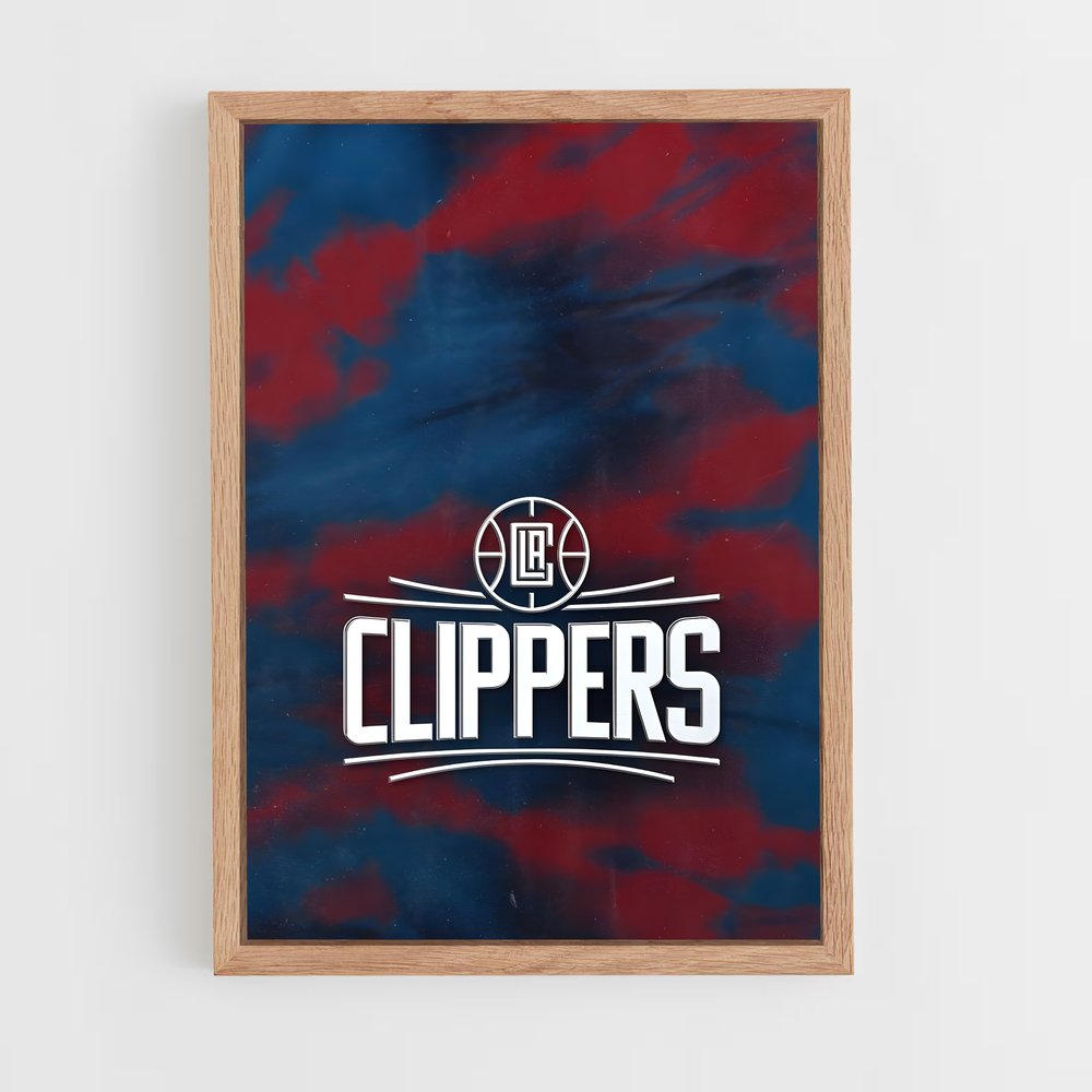 ap-los angeles clippers-10 cadre Bois clair