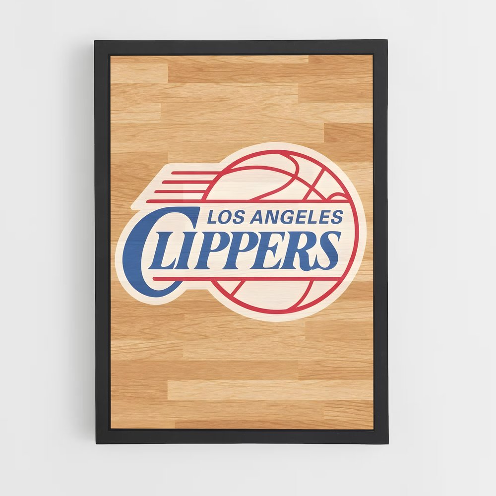 ap-los angeles clippers-12 cadre Noir