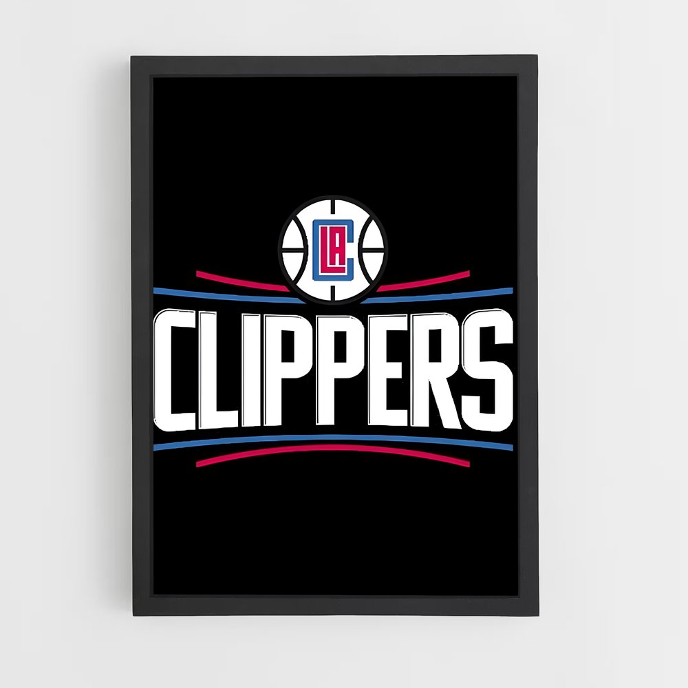 ap-los angeles clippers-3 cadre Noir