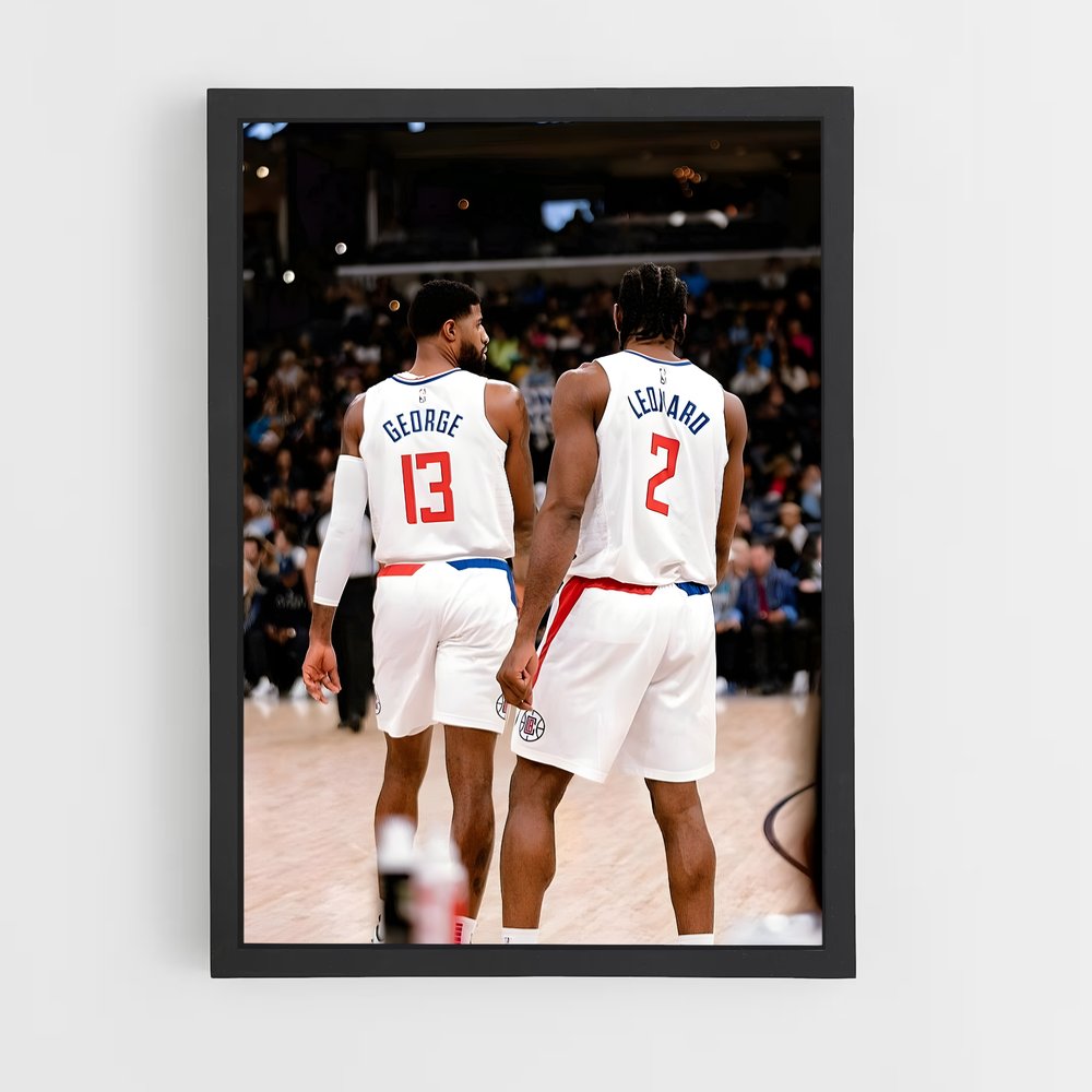 ap-los angeles clippers-9 cadre Noir