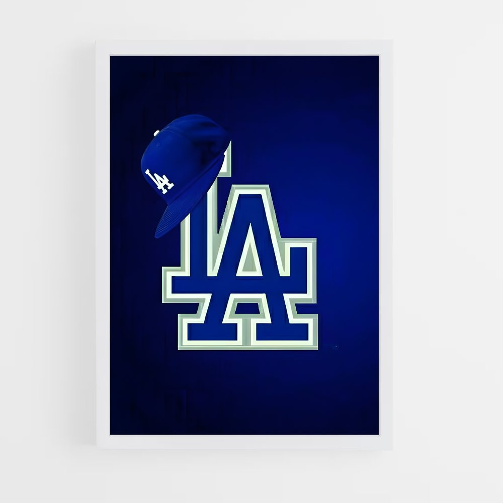 ap-los angeles dodgers-4 cadre Blanc
