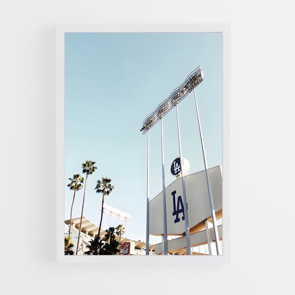 ap-los angeles dodgers-6 cadre Blanc