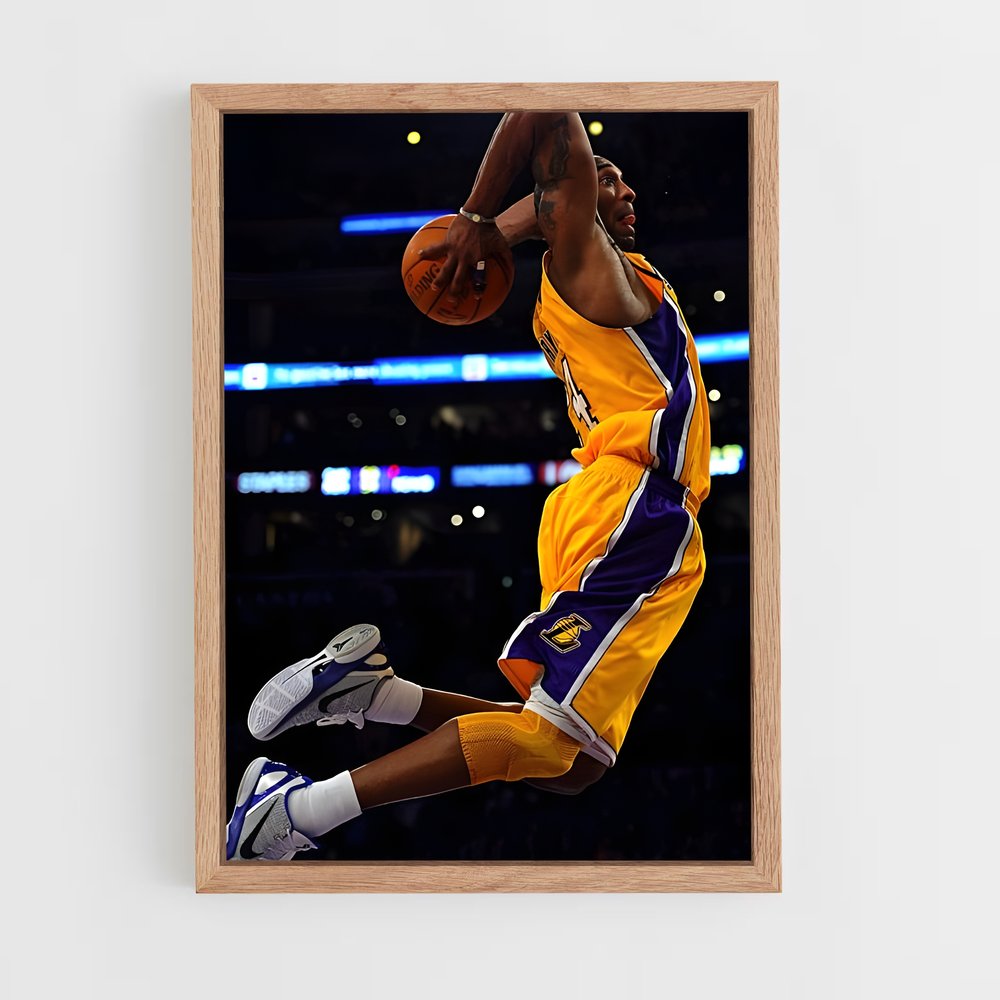 ap-los angeles lakers-4 cadre Bois clair