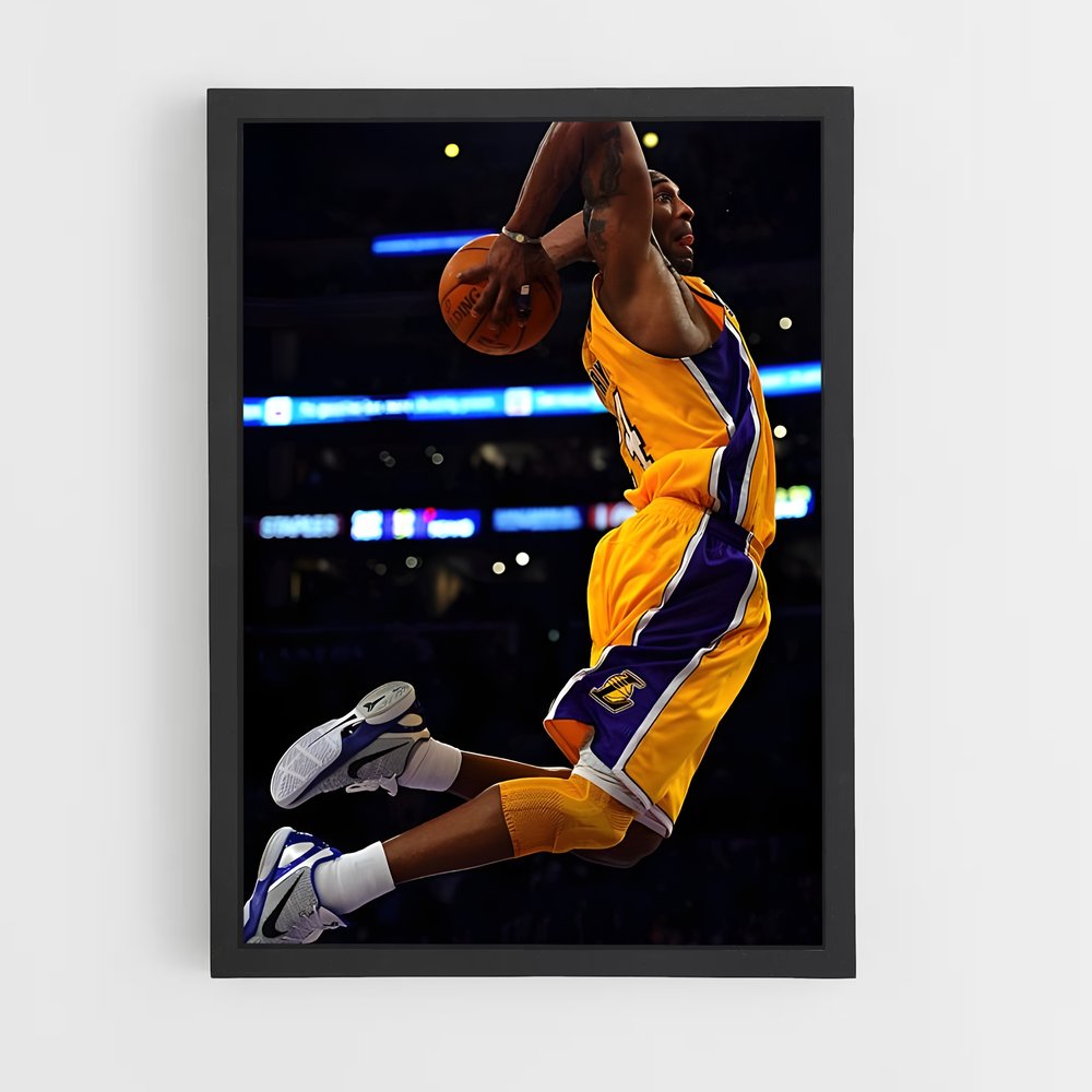 ap-los angeles lakers-4 cadre Noir