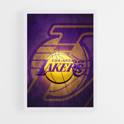 ap-los angeles lakers-9 cadre Blanc