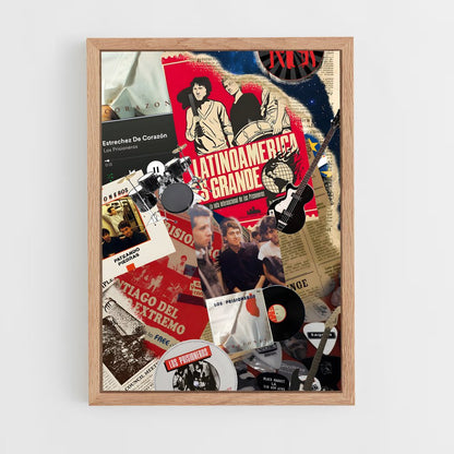 ap-los prisioneros-3 cadre Bois clair
