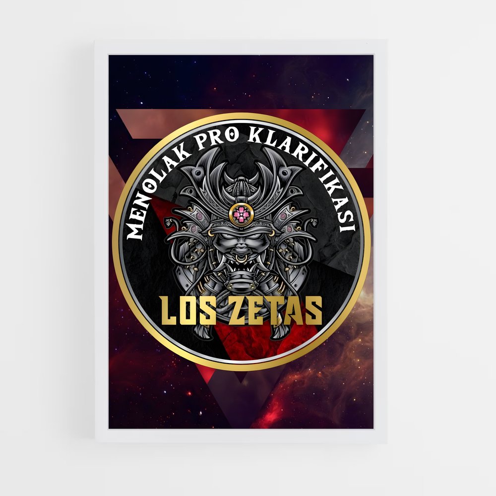 ap-los zetas-5 cadre Blanc