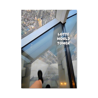 Poster Sous le Verre