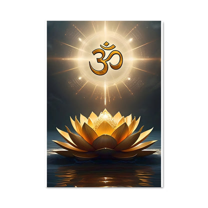 Poster Lotus Om