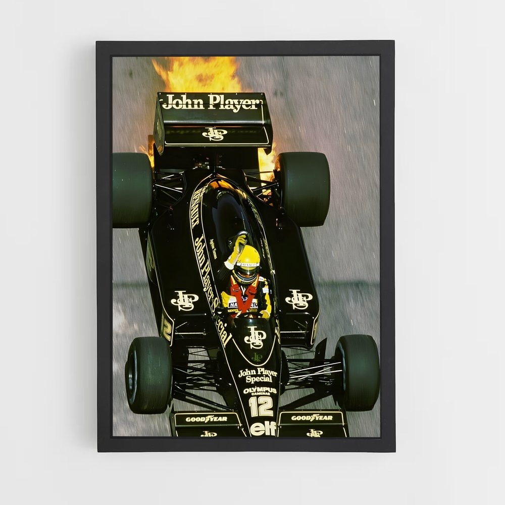 ap-lotus f1 team-1 cadre Noir