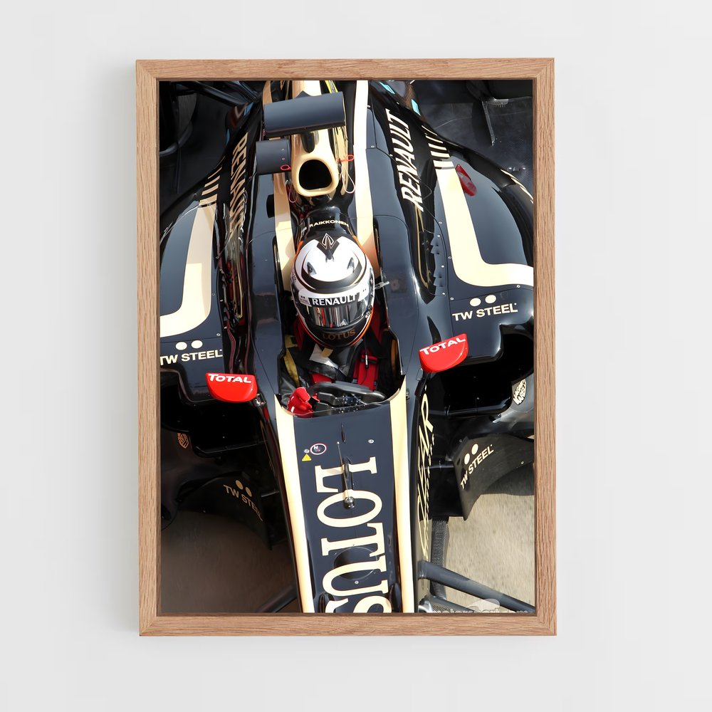 ap-lotus f1 team-3 cadre Bois clair
