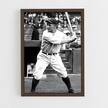 ap-lou gehrig-3 cadre Bois foncé