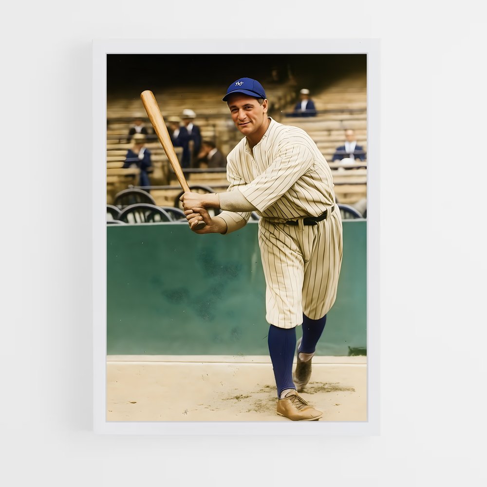 ap-lou gehrig-4 cadre Blanc