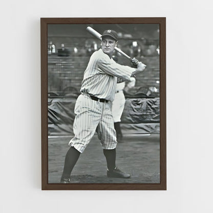 ap-lou gehrig-5 cadre Bois foncé