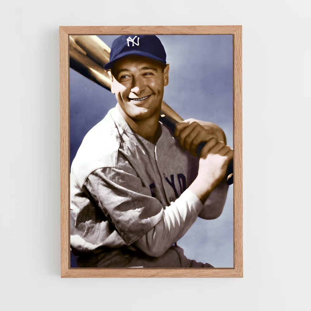 ap-lou gehrig-6 cadre Bois clair