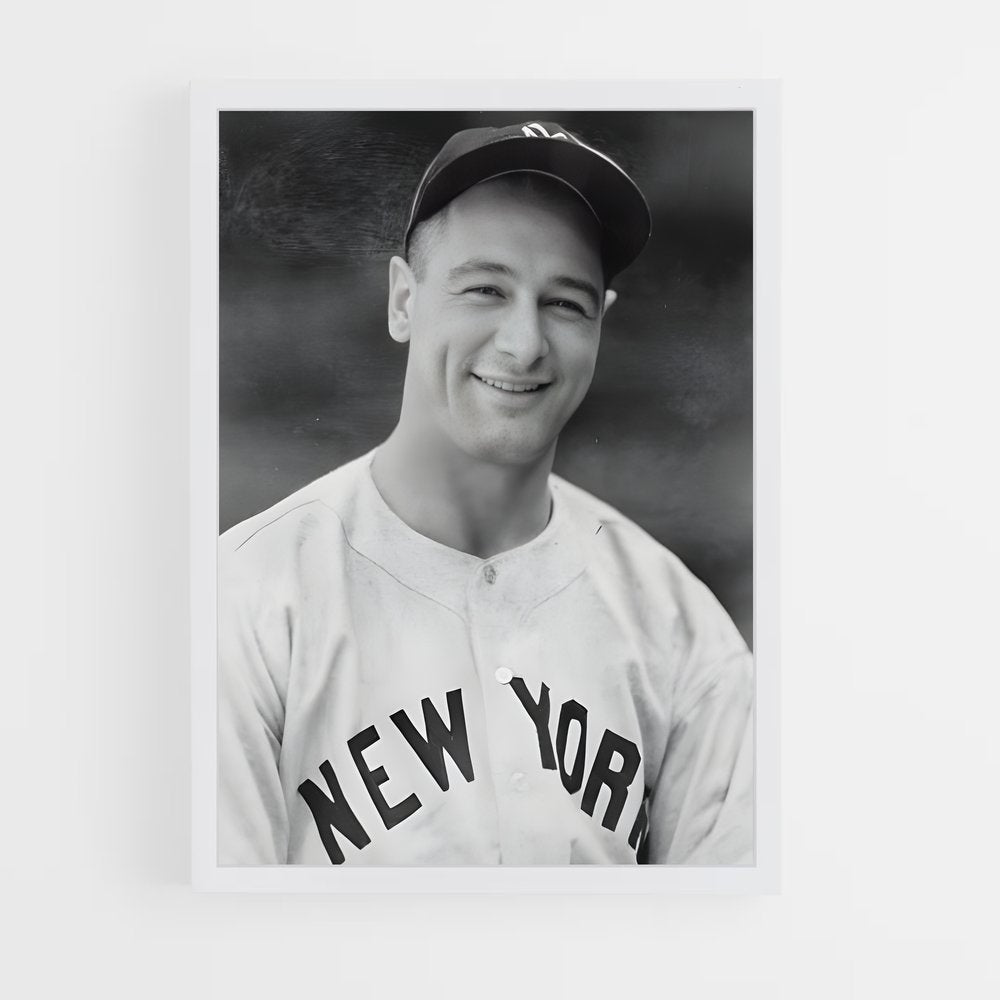 ap-lou gehrig-7 cadre Blanc
