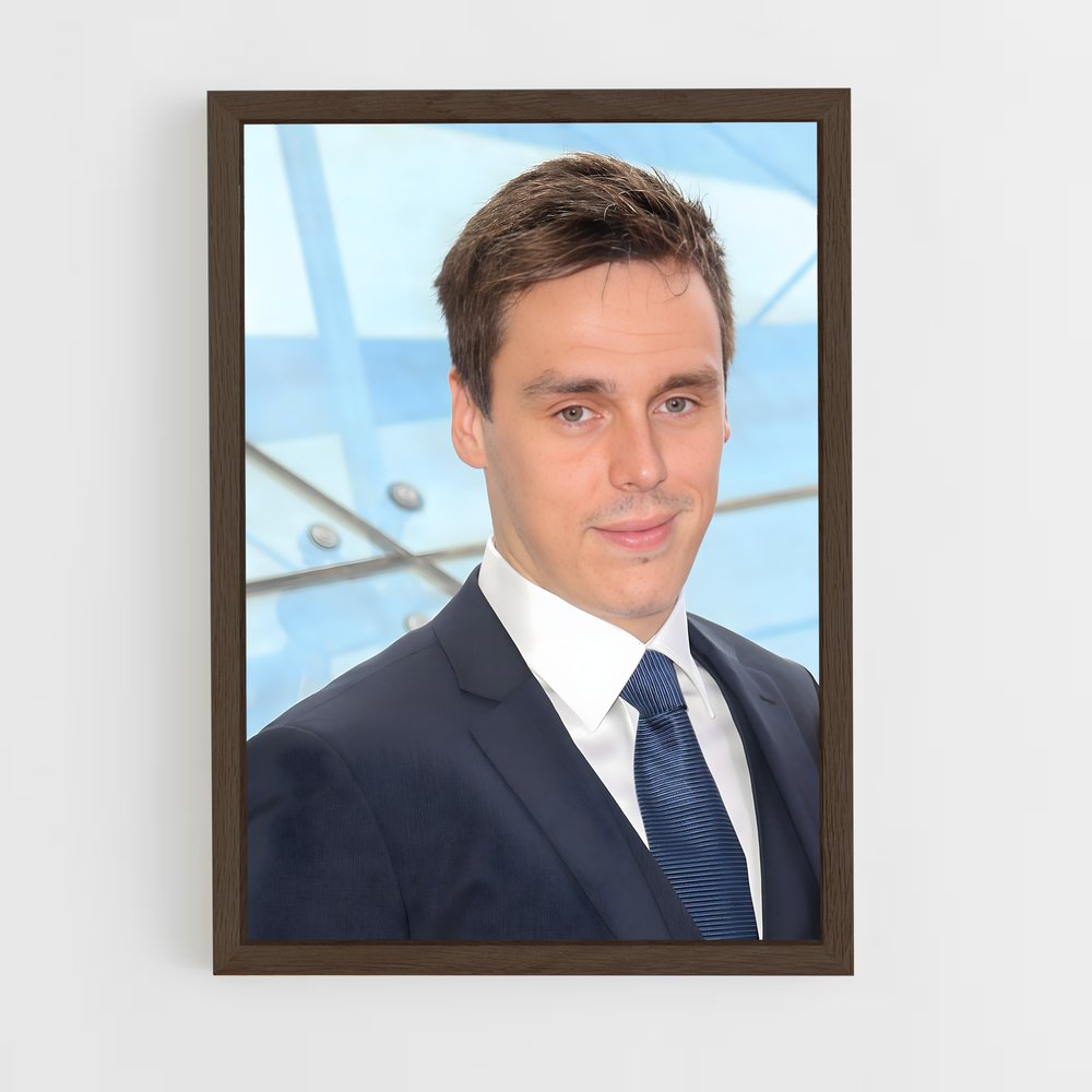 ap-louis ducruet-5 cadre Bois foncé
