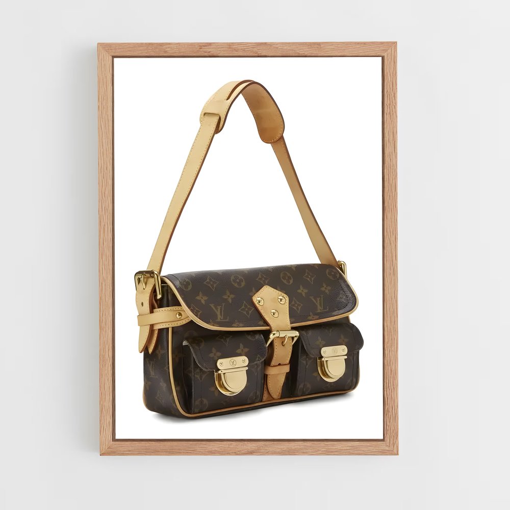 ap-louis vuitton-3 cadre Bois clair