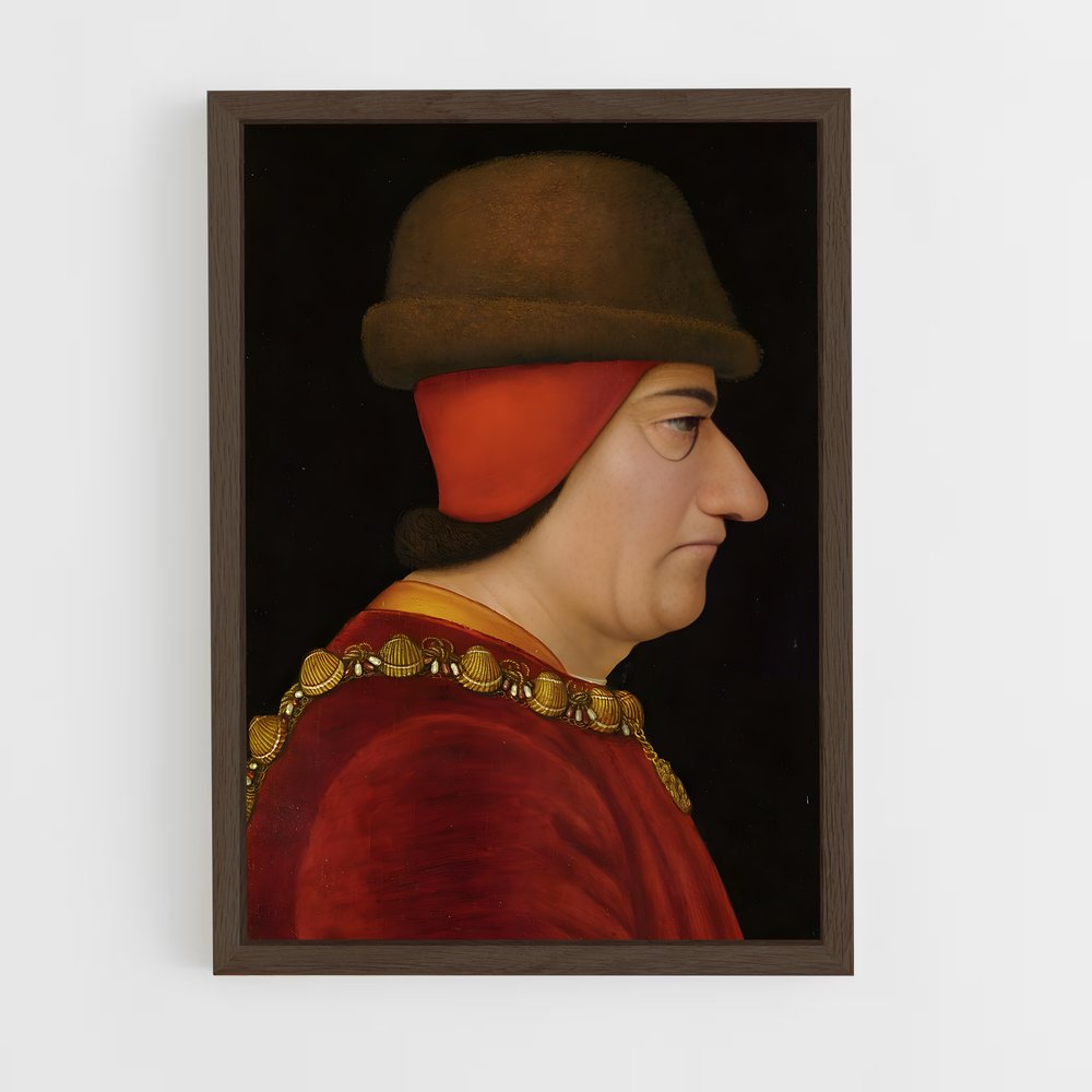 ap-louis xi-2 cadre Bois foncé