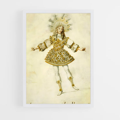 ap-louis xiv-11 cadre Blanc