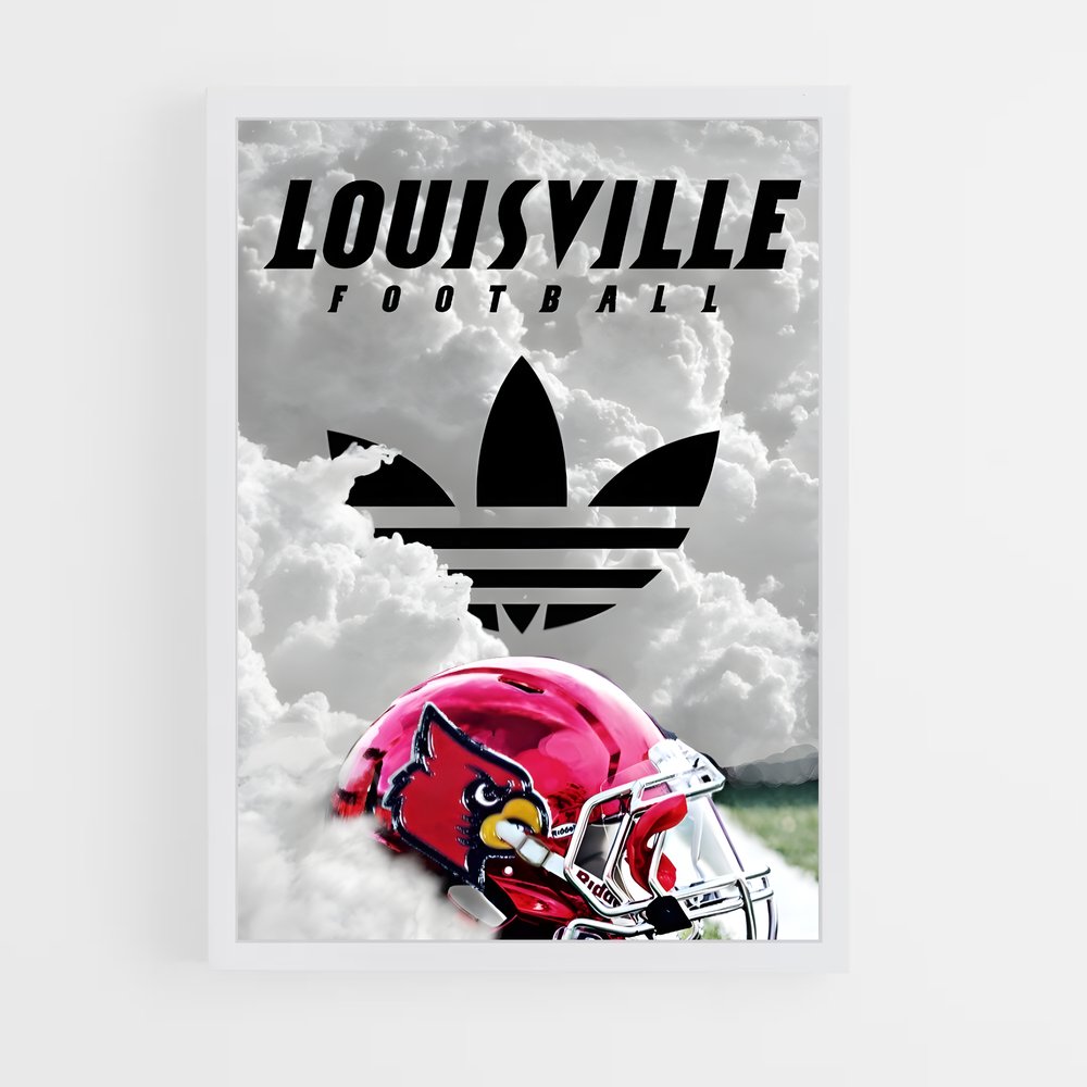 ap-louisville cardinals-3 cadre Blanc