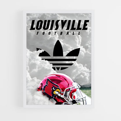 ap-louisville cardinals-3 cadre Blanc