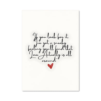 Poster L'Amour en Paroles