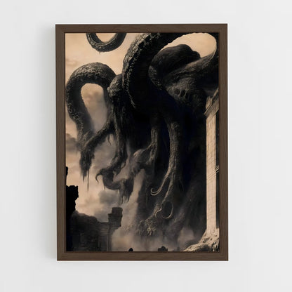 ap-lovecraft-8 cadre Bois foncé