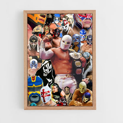 ap-lucha libre-5 cadre Bois clair