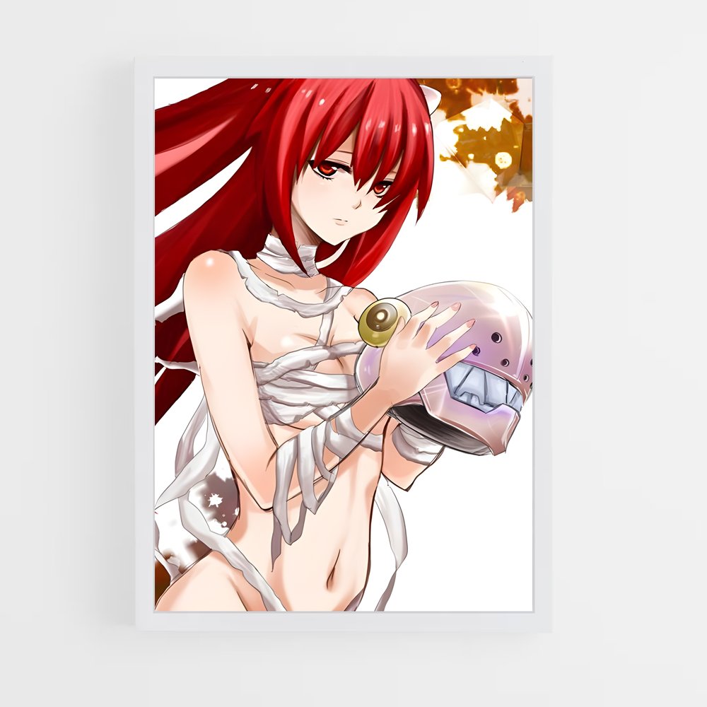 ap-lucy elfen lied-3 cadre Blanc