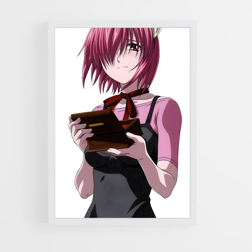 ap-lucy elfen lied-4 cadre Blanc