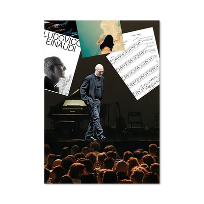 Poster Piano en Lumière