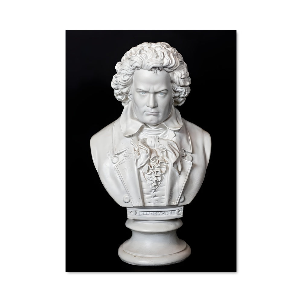 Poster Beethoven en Marbre