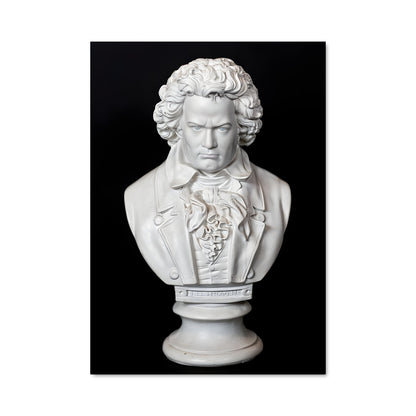 Poster Beethoven en Marbre