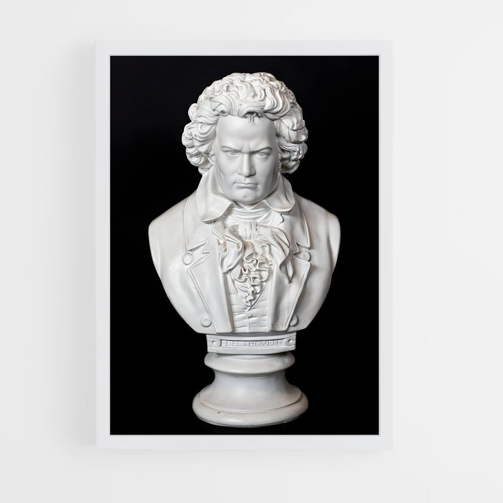 ap-ludwig van beethoven-5 cadre Blanc