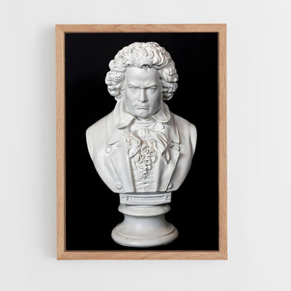 ap-ludwig van beethoven-5 cadre Bois clair