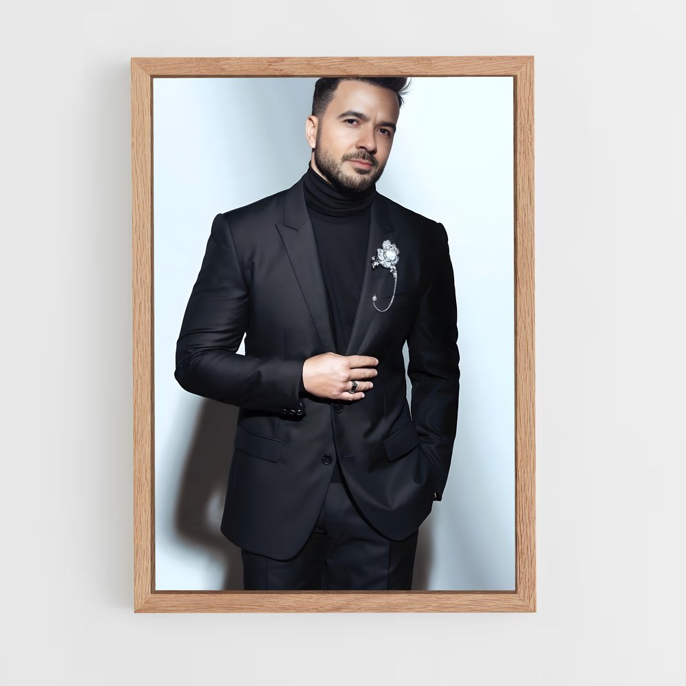 ap-luis fonsi-1 cadre Bois clair