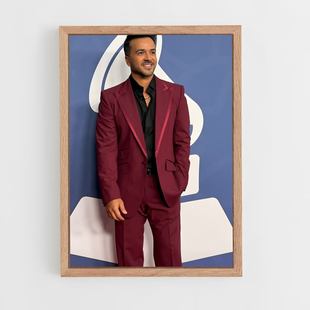 ap-luis fonsi-3 cadre Bois clair