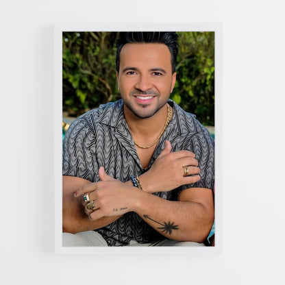 ap-luis fonsi-5 cadre Blanc