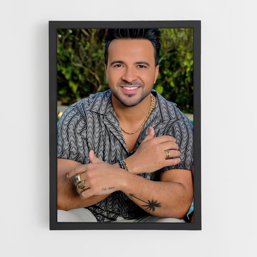 ap-luis fonsi-5 cadre Noir
