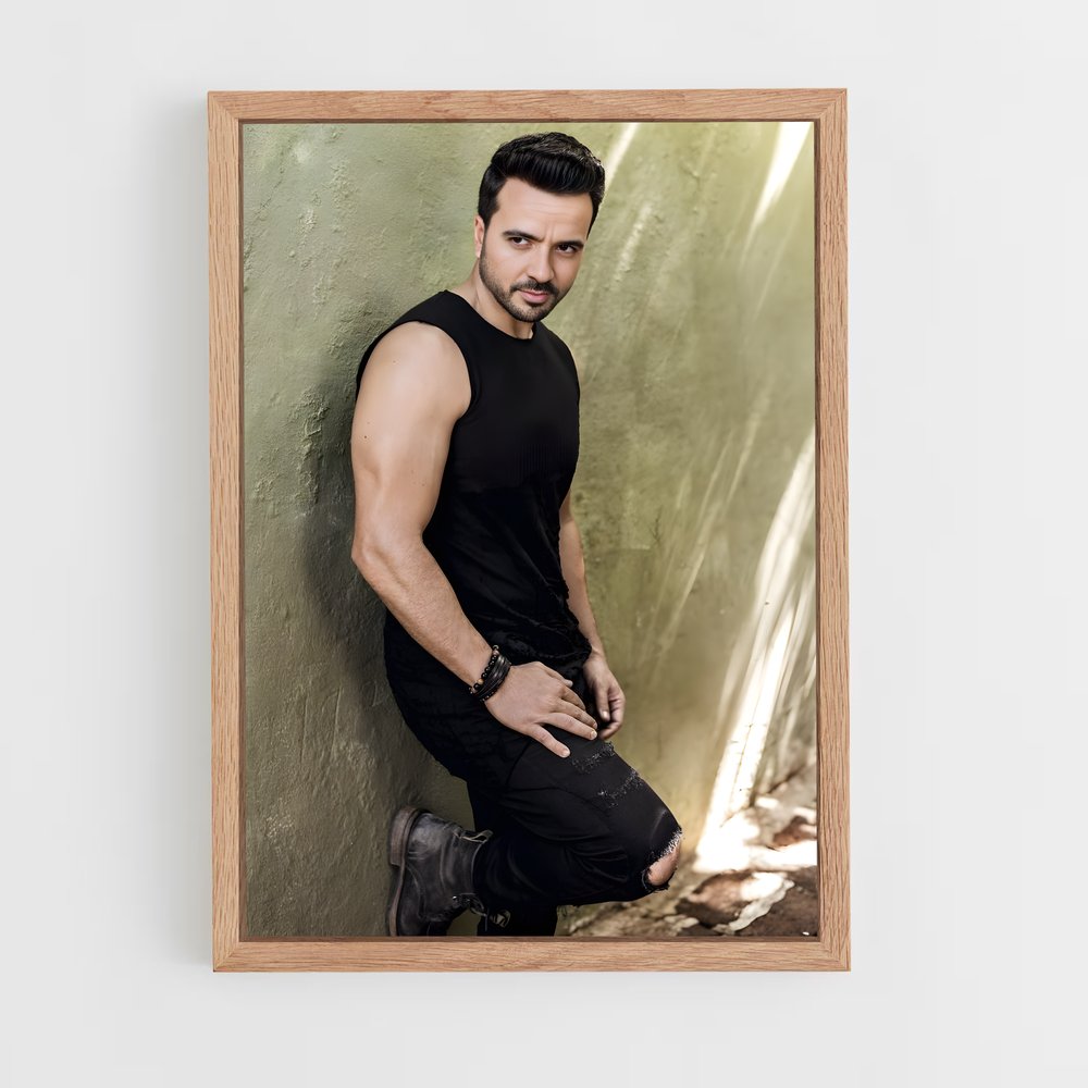 ap-luis fonsi-7 cadre Bois clair