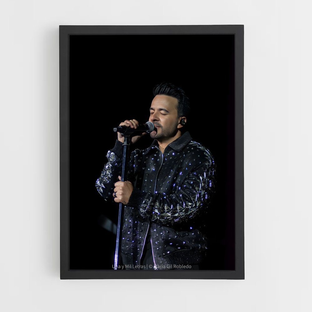 ap-luis fonsi-8 cadre Noir