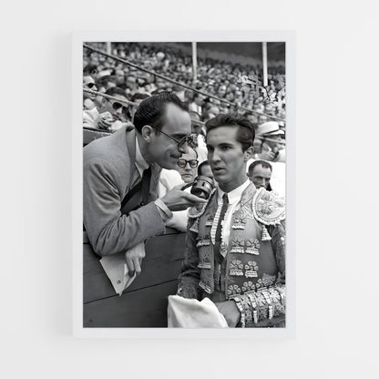 ap-luis miguel dominguin-2 cadre Blanc