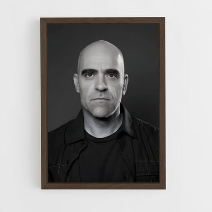 ap-luis tosar-4 cadre Bois foncé