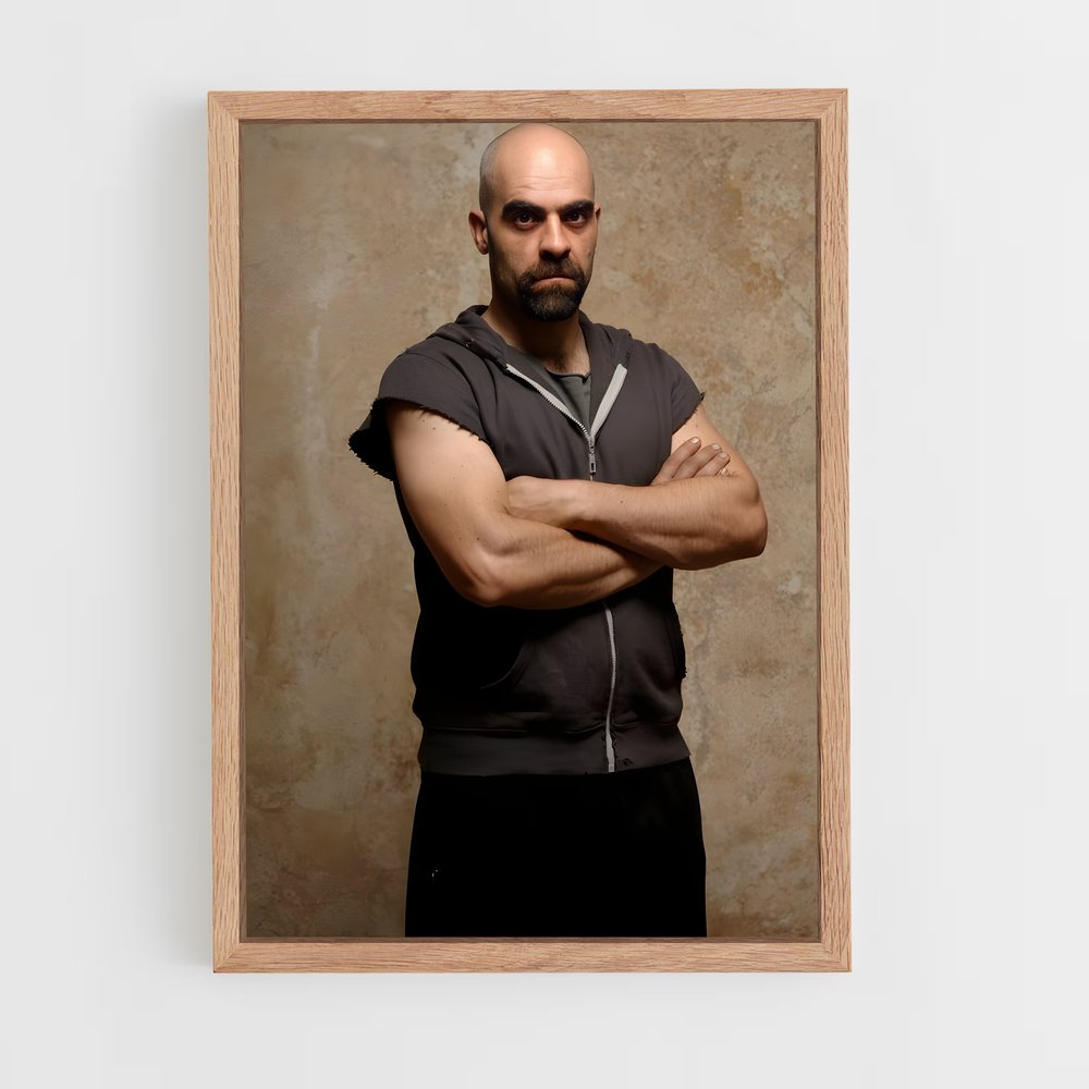 ap-luis tosar-9 cadre Bois clair