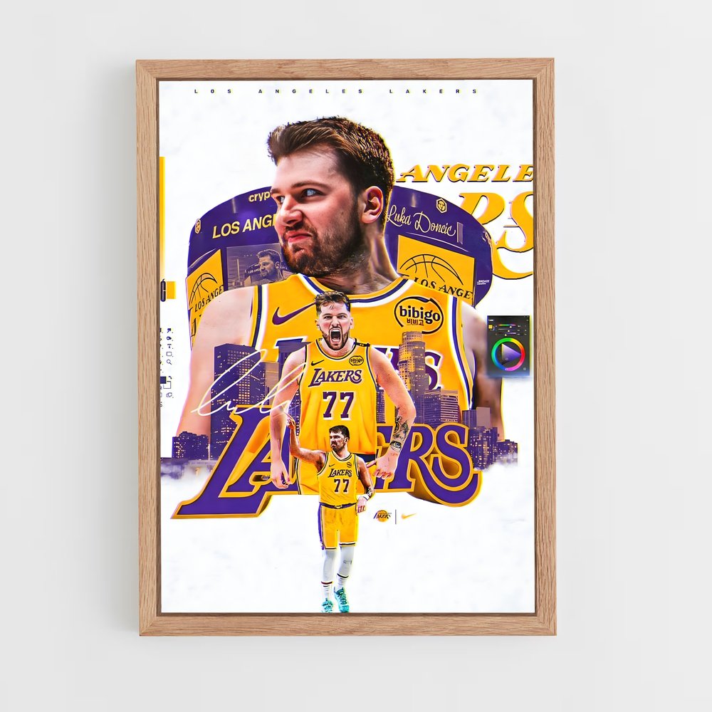 ap-luka doncic-3 cadre Bois clair